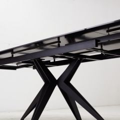 Стол FORIO 160 MATT BLACK MARBLE SOLID CERAMIC / BLACK, ®DISAUR в Златоусте - zlatoust.mebel24.online | фото 6