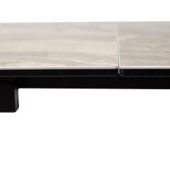 Стол IVAR 180 MARBLES KL-80 Серый мрамор, итальянская керамика, ®DISAUR в Златоусте - zlatoust.mebel24.online | фото 2