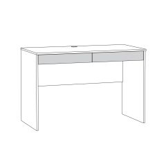 Стол компьютерный 12.69 Бостон в Златоусте - zlatoust.mebel24.online | фото 2