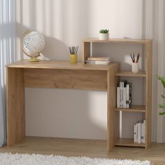 Стол с полкой (ЛДСП дуб крафт золотой) в Златоусте - zlatoust.mebel24.online | фото