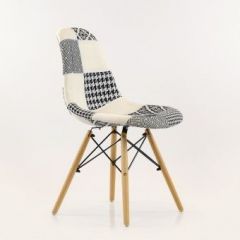 Стул Barneo N-12 Patchwork черно-белый в Златоусте - zlatoust.mebel24.online | фото 2