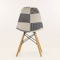 Стул Barneo N-12 Patchwork черно-белый в Златоусте - zlatoust.mebel24.online | фото 3