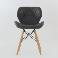 Стул Barneo N-42 Perfecto PU серый в Златоусте - zlatoust.mebel24.online | фото 2