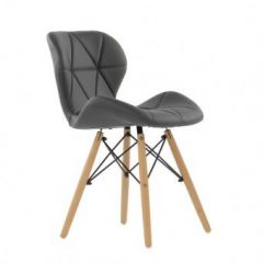 Стул Barneo N-42 Perfecto PU серый в Златоусте - zlatoust.mebel24.online | фото