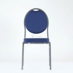 Стул Barneo S-7 банкетный (каркас серый, синяя ткань) в Златоусте - zlatoust.mebel24.online | фото 2
