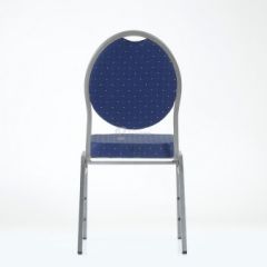 Стул Barneo S-7 банкетный (каркас серый, синяя ткань) в Златоусте - zlatoust.mebel24.online | фото 3