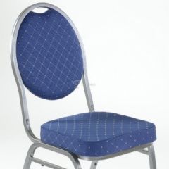 Стул Barneo S-7 банкетный (каркас серый, синяя ткань) в Златоусте - zlatoust.mebel24.online | фото 4