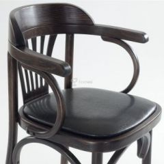 Стул барный Венский Апполо (h 75 см, темно-коричневый) в Златоусте - zlatoust.mebel24.online | фото 5