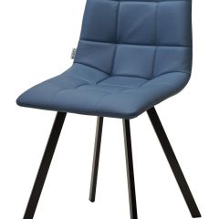 Стул CHILLI-Q SQUARE Oracul 795 Синий, экокожа PU / черный каркас, М-City в Златоусте - zlatoust.mebel24.online | фото