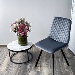 Стул DAIQUIRI BLUVEL-06 BLUE, велюр М-City в Златоусте - zlatoust.mebel24.online | фото 3