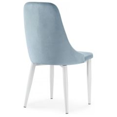 Стул на металлокаркасе Kora light blue / white в Златоусте - zlatoust.mebel24.online | фото 4