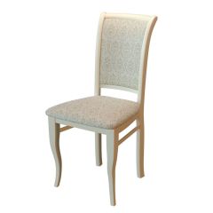 Стул М15 (жаккард №40) массив слоновая кость (2 шт.) в Златоусте - zlatoust.mebel24.online | фото