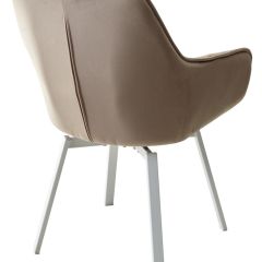 Стул MAVERICK 360 град. поворот. BLUVEL-40 BEIGE/ белый каркас, М-City в Златоусте - zlatoust.mebel24.online | фото 9