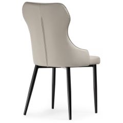 Стул на металлокаркасе Neli beige / black в Златоусте - zlatoust.mebel24.online | фото 7