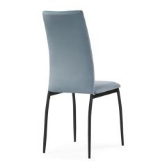 Стул на металлокаркасе Tod light blue / black в Златоусте - zlatoust.mebel24.online | фото 5