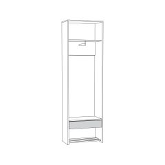 Трувор Шкаф для одежды 13.328.02 в Златоусте - zlatoust.mebel24.online | фото 2