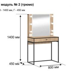 Трюмо "Берген 2" в Златоусте - zlatoust.mebel24.online | фото 5