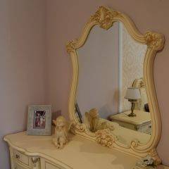 Туалетный стол + Зеркало Мона Лиза (крем) в Златоусте - zlatoust.mebel24.online | фото 7