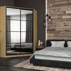 Угловой шкаф-купе Лофт (Дуб Сонома) в Златоусте - zlatoust.mebel24.online | фото 7