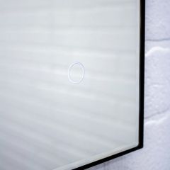 Зеркало Eclipse 100 black с подсветкой Sansa (SE1032Z) в Златоусте - zlatoust.mebel24.online | фото 6