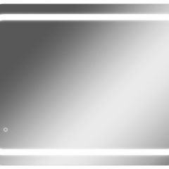 Зеркало Elis 100 white с подсветкой Sansa (SEe1045Z) в Златоусте - zlatoust.mebel24.online | фото