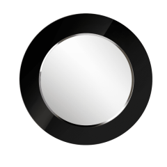 Зеркало круглое черный (РМ/02) в Златоусте - zlatoust.mebel24.online | фото