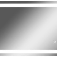 Зеркало Прага 800х550 с подсветкой Домино (GL7021Z) в Златоусте - zlatoust.mebel24.online | фото 1