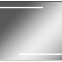 Зеркало Ray 100 black с подсветкой Sansa (SR1035Z) в Златоусте - zlatoust.mebel24.online | фото
