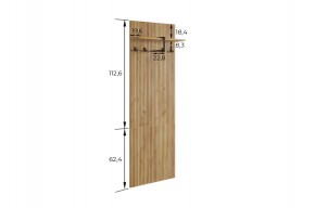 БОДРУМ Прихожая (модульная) дуб крафт золотой в Златоусте - zlatoust.mebel24.online | фото 2