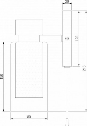 Бра Eurosvet Amado 70115/1 белый в Златоусте - zlatoust.mebel24.online | фото 3