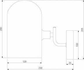 Бра Eurosvet Bambola 60157/1 латунь в Златоусте - zlatoust.mebel24.online | фото 4