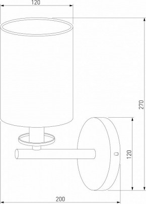 Бра Eurosvet Caprera 60146/1 латунь в Златоусте - zlatoust.mebel24.online | фото 3