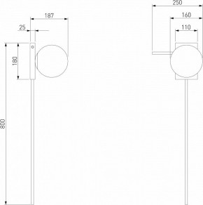 Бра Eurosvet Fredo 40033/1 латунь в Златоусте - zlatoust.mebel24.online | фото 3