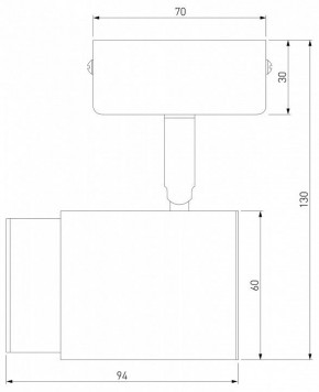 Бра Eurosvet Morgan 20124/1 белый/ черный в Златоусте - zlatoust.mebel24.online | фото 3