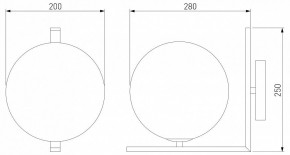 Бра Eurosvet Shape 70131/1 хром в Златоусте - zlatoust.mebel24.online | фото 4