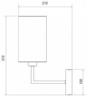 Бра Eurosvet Soffio 60134/1 никель в Златоусте - zlatoust.mebel24.online | фото 2