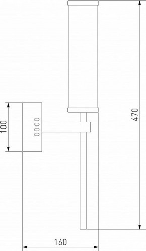 Бра Eurosvet Stark 50387 LED латунь в Златоусте - zlatoust.mebel24.online | фото 6