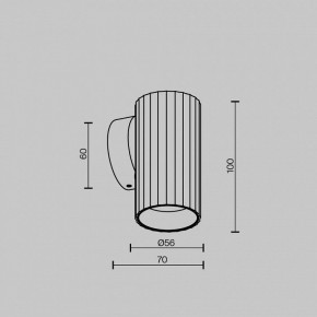 Бра Maytoni Calipso C106WL-01-GU10-B в Златоусте - zlatoust.mebel24.online | фото 6
