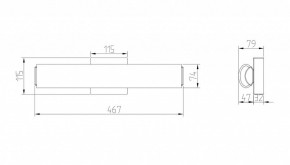 Бра Maytoni Gelo MIR073WL-L14CH4K в Златоусте - zlatoust.mebel24.online | фото 2