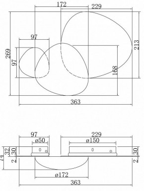 Бра Maytoni Jack-stone MOD314WL-L8G3K в Златоусте - zlatoust.mebel24.online | фото 5