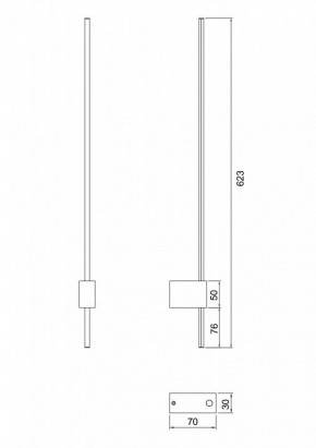 Бра Maytoni Pars C070WL-L6GB3K в Златоусте - zlatoust.mebel24.online | фото 3