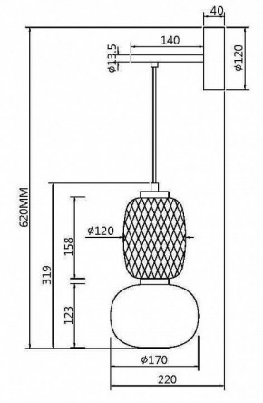 Бра Maytoni Pattern MOD267WL-L18G3K в Златоусте - zlatoust.mebel24.online | фото 4