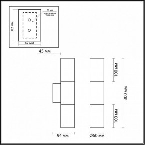 Бра Odeon Light Bazel 4281/2WA в Златоусте - zlatoust.mebel24.online | фото 4