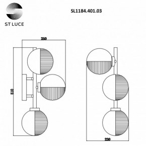 Бра ST-Luce Todo SL1184.401.03 в Златоусте - zlatoust.mebel24.online | фото 6