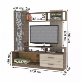 ДАРЬЯ Гостиная (Крафт серый/Крафт белый) в Златоусте - zlatoust.mebel24.online | фото 8