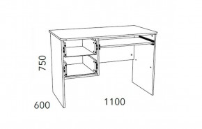 Детская Фанк Стол для компьютера НМ 009.19-05 М2 в Златоусте - zlatoust.mebel24.online | фото 3