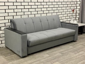 Диван Аккордеон 1280*2000 НПБ подлокотник ПРЯМОЙ накладки МДФ (ткань до 400 руб) в Златоусте - zlatoust.mebel24.online | фото