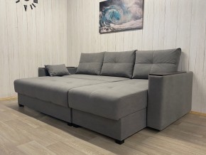 Диван угловой Комфорт-3 (НПБ+МДФ) велюр Galaxy Lite 26 в Златоусте - zlatoust.mebel24.online | фото 3