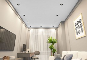 DK2120-BK Встраиваемый светильник, IP 20, 50 Вт, GU10, черный, алюминий в Златоусте - zlatoust.mebel24.online | фото 2