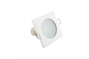 DK3014-WH Встраиваемый светильник влагозащ., IP 44, 50 Вт, GU10, белый, алюминий в Златоусте - zlatoust.mebel24.online | фото 4
